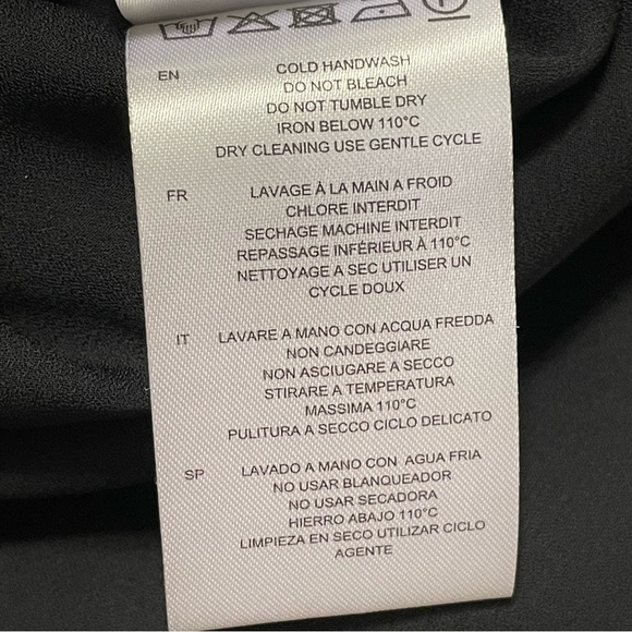 IRO Bootab Ruched Floral Print Fil Coupe Chiffon Mini Skirt in Black - Picture 11 of 11